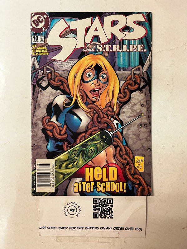 Stars and Stripe #10 (DC Comics), raw comic book in NM condition — front cover