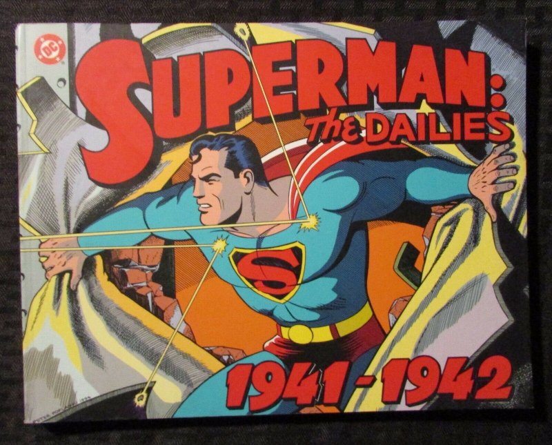 1999 Superman THE Dailies 1941-1942 v.3 SC VF- 7.5 Kitchen Sink 1st Printing, raw comic book in VF- 7.5 condition — front cover
