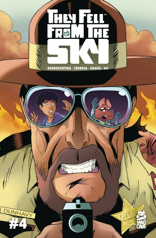 They Fell from the Sky #4 (2021), raw, ungraded comic book — front cover