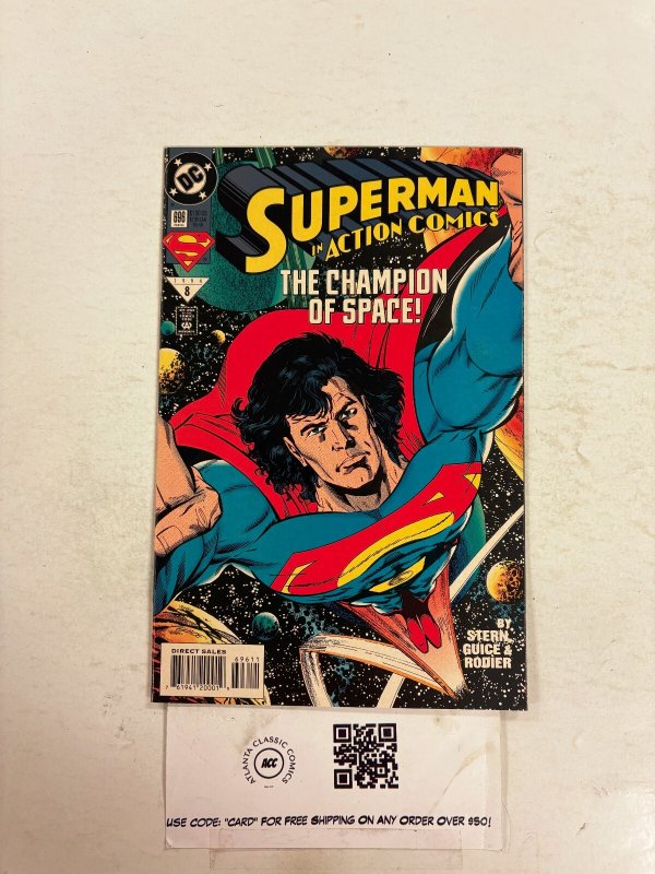 Action Comics #696 (DC Comics), raw comic book in NM condition — front cover