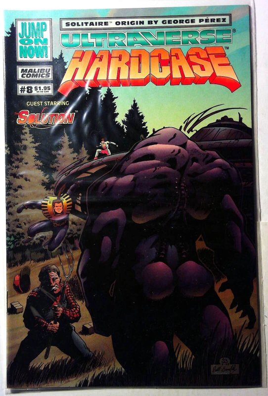Hardcase #8 (1994), raw, ungraded comic book — front cover