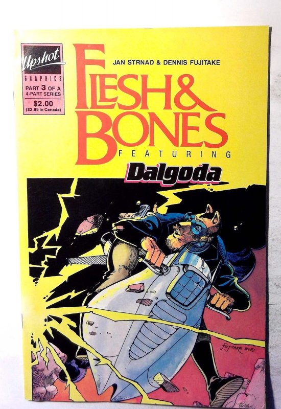 Flesh & Bones #3 (1986), raw, ungraded comic book — front cover