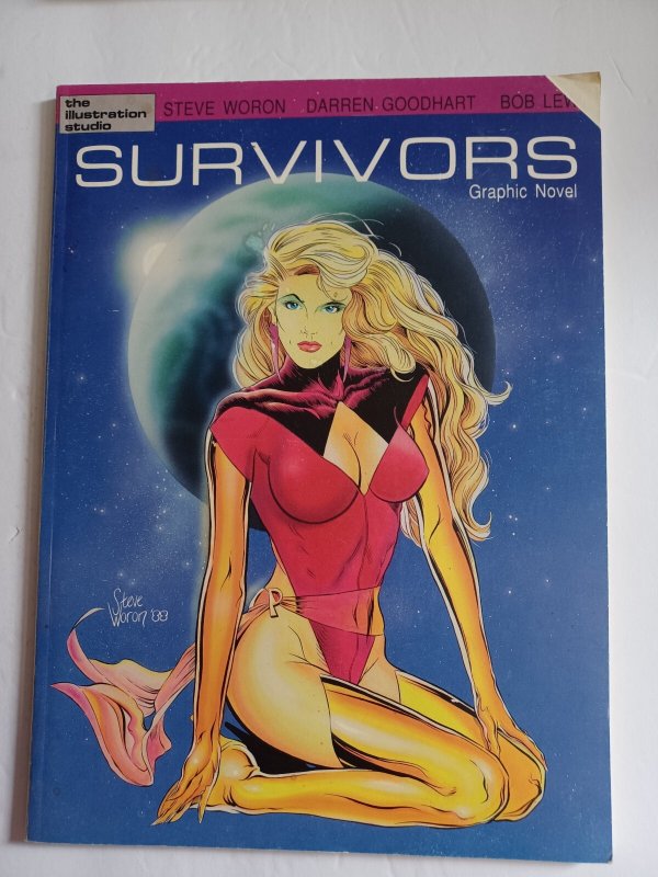 Survivors Graphic Novel Steve Woron Signed/Numbered #124, raw comic book in FN condition — front cover