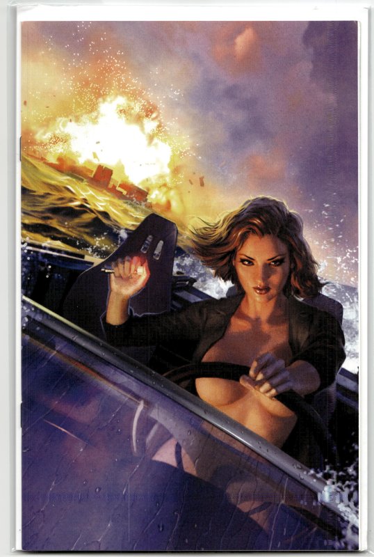 Gun Honey #4 (2021), raw, ungraded comic book — front cover