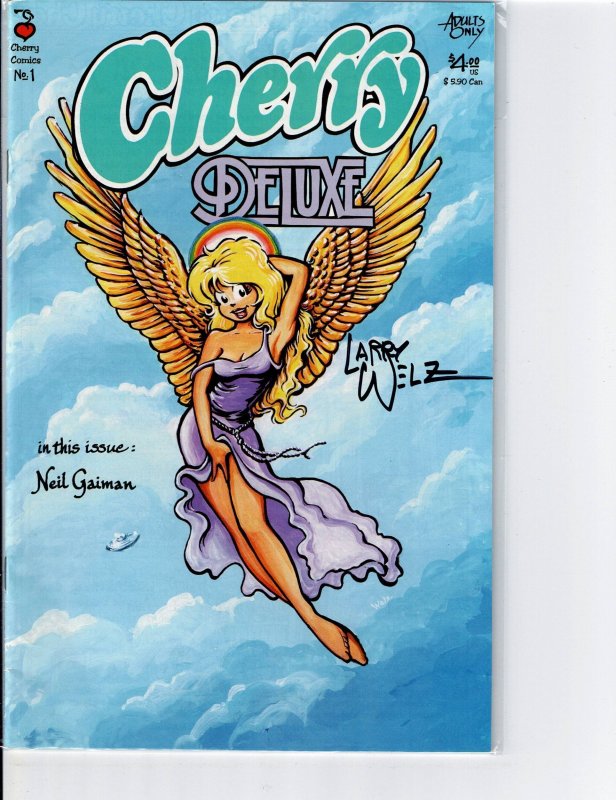 Cherry Deluxe (1998) Signed (1998), raw, ungraded comic book — front cover