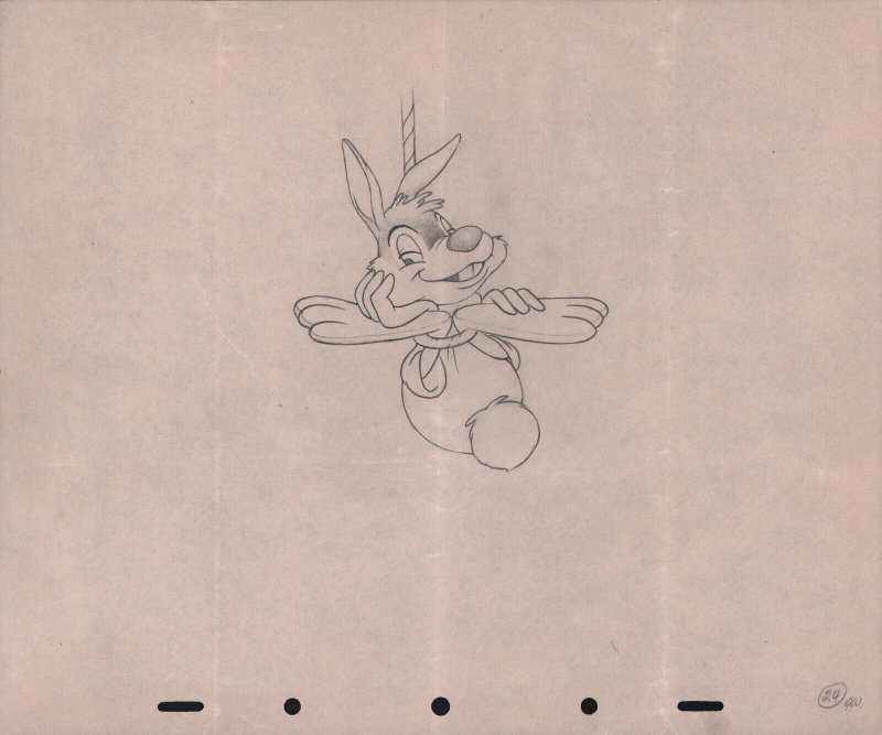 Br'er Rabbit - Song of the South - Animation Art by Fred Williams, raw, ungraded comic book — front cover