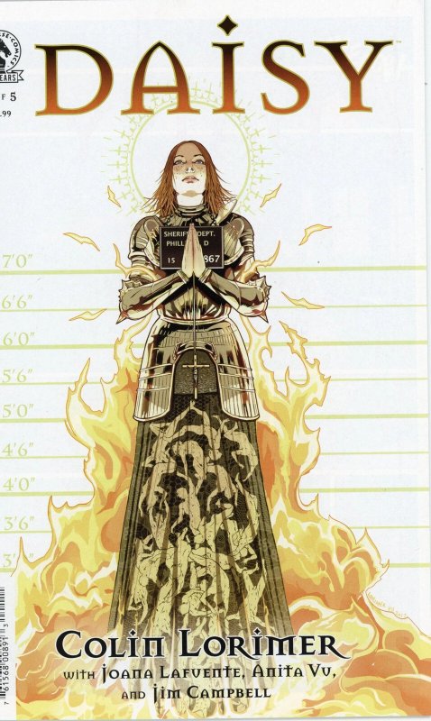Daisy #1-5 – Dark Horse Comics (2022) Full Run Set (Dark Horse Comics, 2022), raw, ungraded comic book — front cover