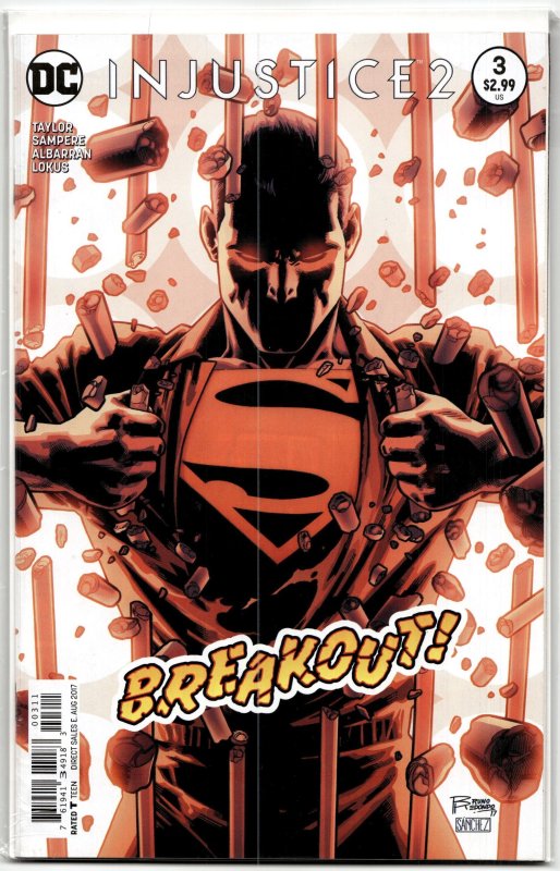 Injustice 2 #5 (2017), raw, ungraded comic book — front cover