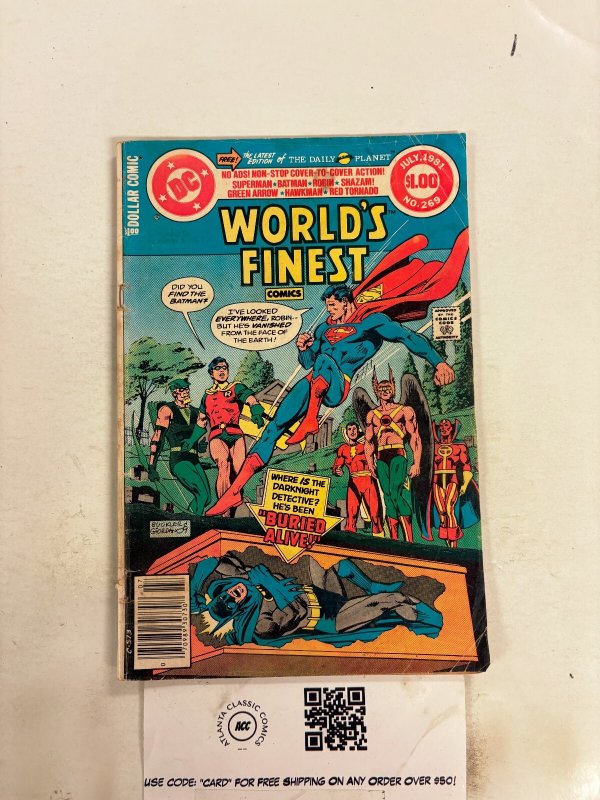 World's Finest #269 (DC Comics), raw comic book in VG condition — front cover