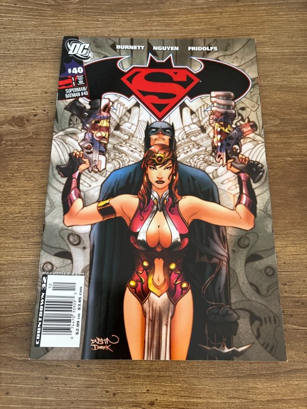 Superman Batman #40 (DC Comics), raw comic book in VF/NM condition — front cover