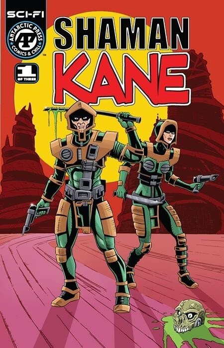 Shaman Kane #1 (2026), raw, ungraded comic book — front cover