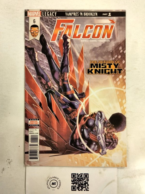 Falcon #6 (Marvel Comics), raw comic book in NM condition — front cover