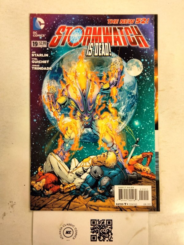 Stormwatch #19 (DC Comics), raw comic book in NM condition — front cover