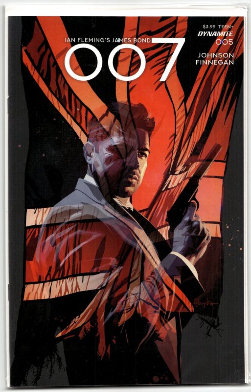 James Bond 007 #5 (Dynamite Entertainment, 2022), raw, ungraded comic book — front cover