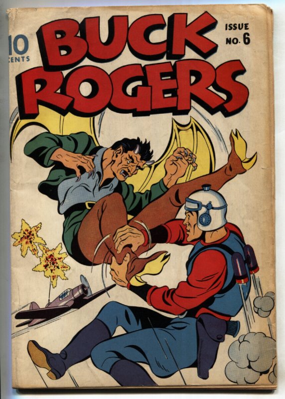 Buck Rogers #6 - 1943 - Famous Funnies - Vg/fn - Comic Book (1943), raw comic book in VG/FN condition — front cover