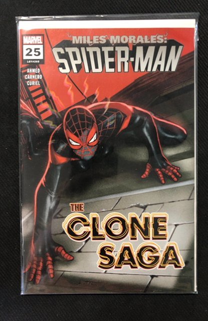 Miles Morales: Spider-Man #25 (Marvel Comics, 2021), raw, ungraded comic book — front cover
