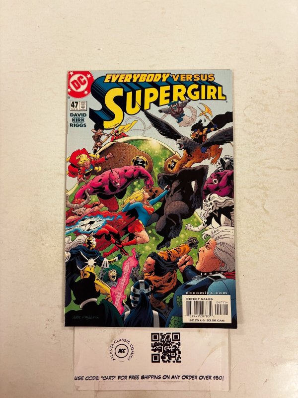 Supergirl #47 (DC Comics), raw comic book in NM condition — front cover