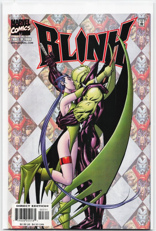 Blink #3 (2001), raw, ungraded comic book — front cover