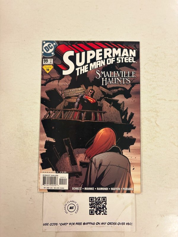 Superman the Man of Steel #99 (DC Comics), raw comic book in NM condition — front cover