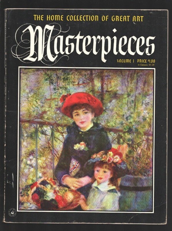 Home Collection of Great Art Masterpieces #1 (1950), raw, ungraded comic book — front cover