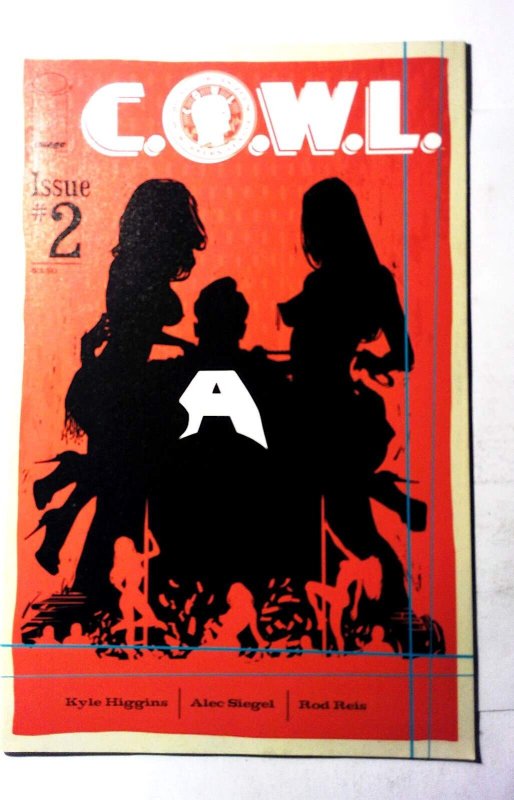 C.o.w.l #2 (Image Comics, 2014), raw, ungraded comic book — front cover