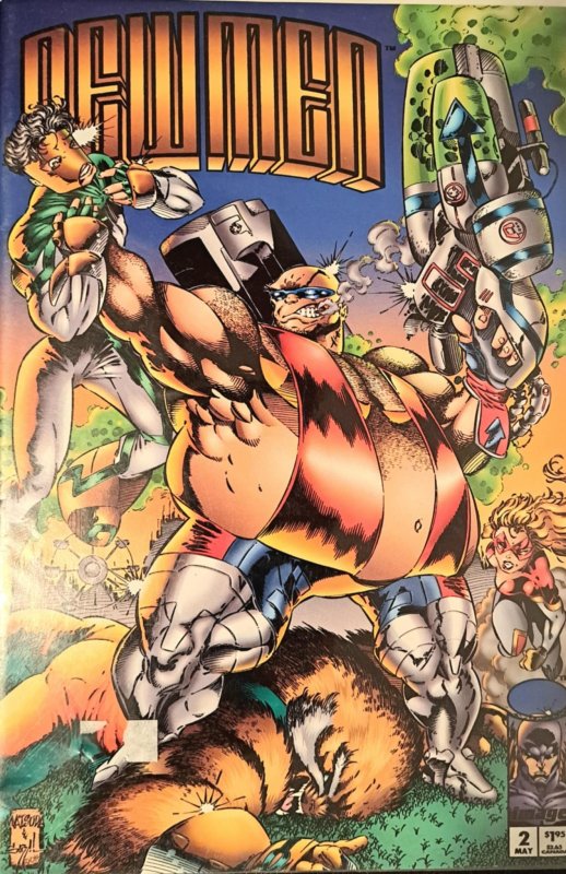 NewMen #2 (1994), raw, ungraded comic book — front cover