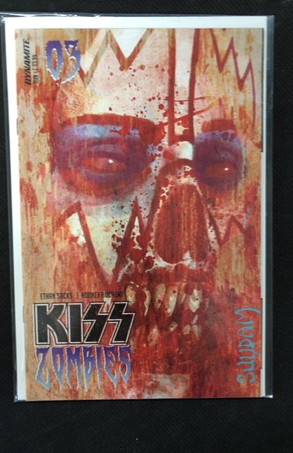 Kiss: Zombies #3 (2020), raw, ungraded comic book — front cover