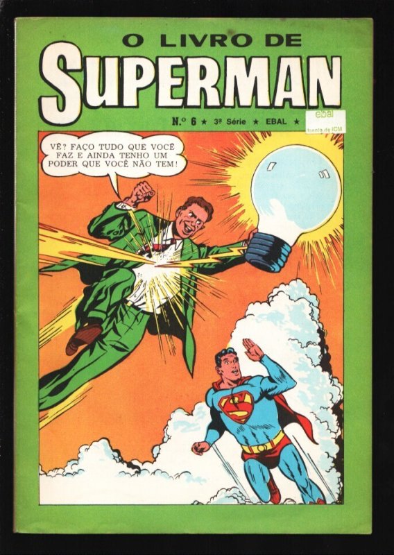 Superman #6 (DC Comics, 1981), raw, ungraded comic book — front cover