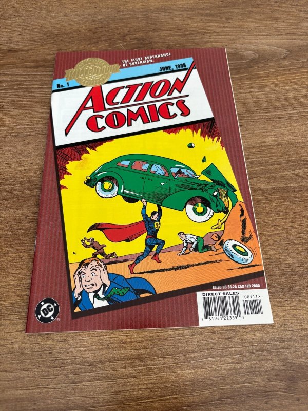 Action Comics #1 (DC Comics), raw comic book in NM condition — front cover