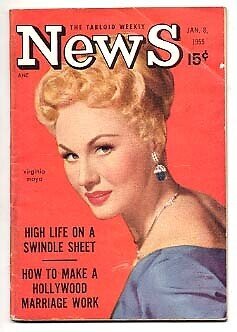 MAG: News Tabloid Weekly #11 (1955), raw, ungraded comic book — front cover