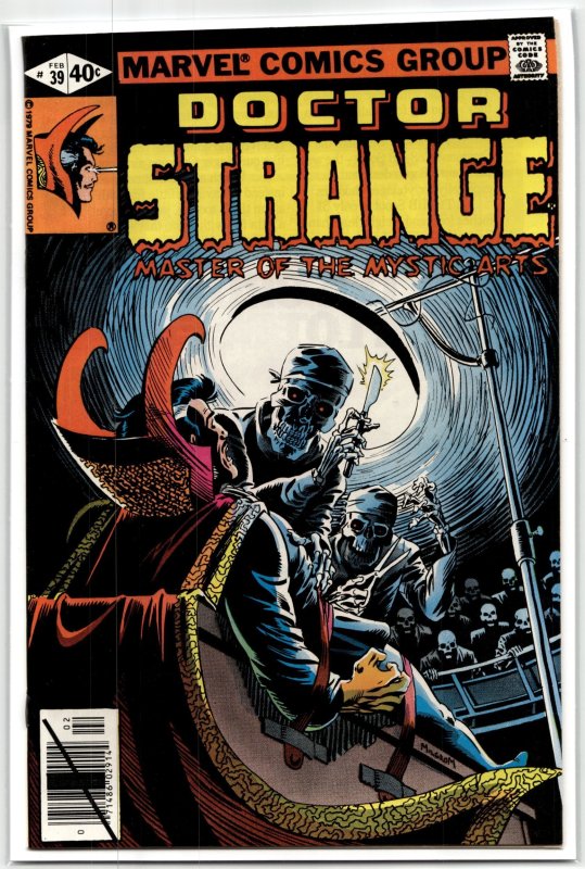 Doctor Strange #39 (Marvel Comics, 1980), raw, ungraded comic book — front cover