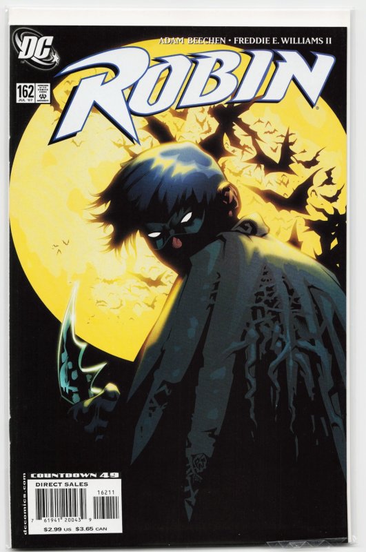 Robin #162 (DC Comics, 2007), raw, ungraded comic book — front cover