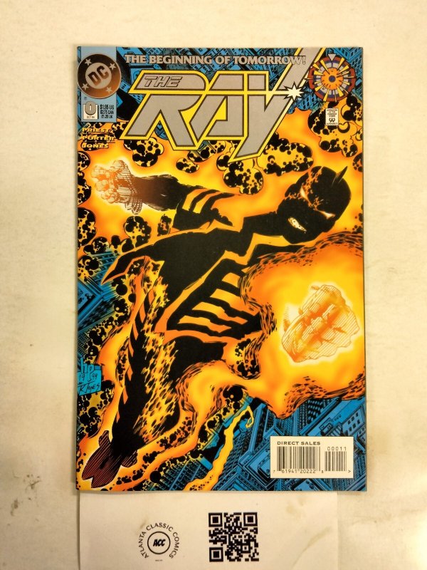 The Ray #0 (DC Comics), raw comic book in NM condition — front cover