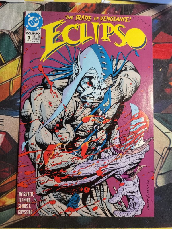 Eclipso #3 (1993), raw, ungraded comic book — front cover