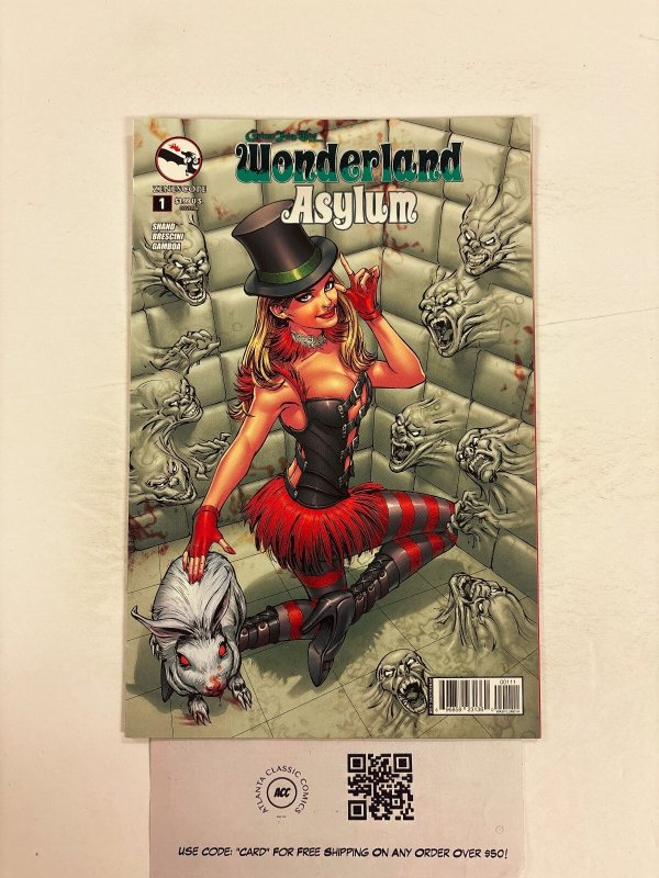 Wonderland Asylum #1 (Zenescope Entertainment), raw comic book in NM condition — front cover