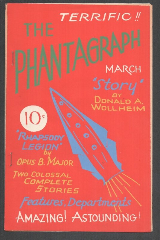 Phantagraph #34, raw, ungraded comic book — front cover