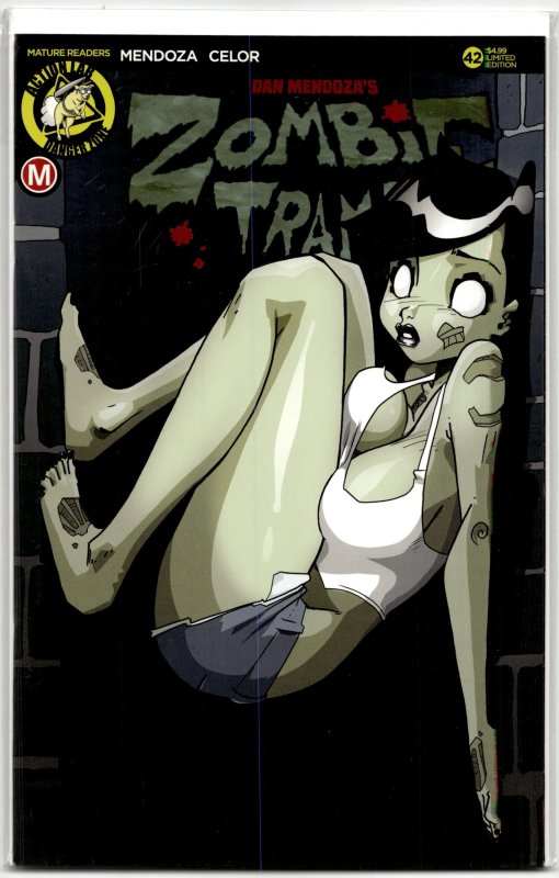 Zombie Tramp #41 (Action Lab Entertainment, 2017), raw, ungraded comic book — front cover