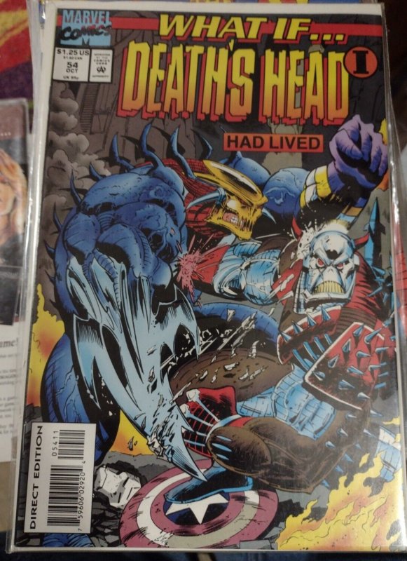 What If #54 (Marvel Comics, 1993), raw, ungraded comic book — front cover