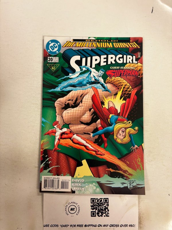 Supergirl #20 (DC Comics), raw comic book in NM condition — front cover