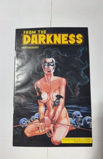 From the Darkness #2 (1990), raw comic book in NM condition — front cover