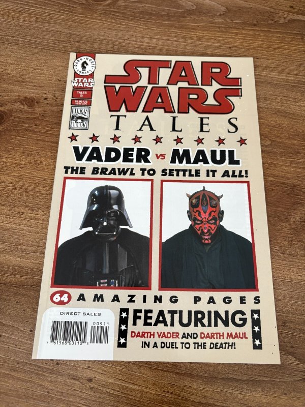 Star Wars Tales #9 (Dark Horse Comics), raw comic book in NM condition — front cover