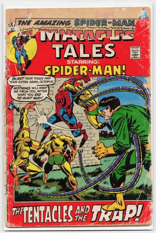 Marvel Tales #39 (Marvel Comics, 1972), raw, ungraded comic book — front cover