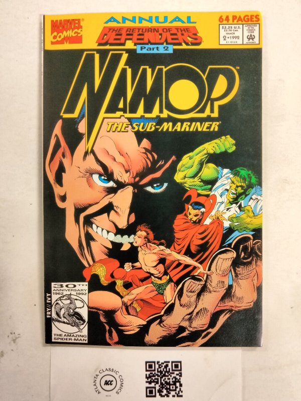 Namor Annual #2, raw comic book in NM condition — front cover