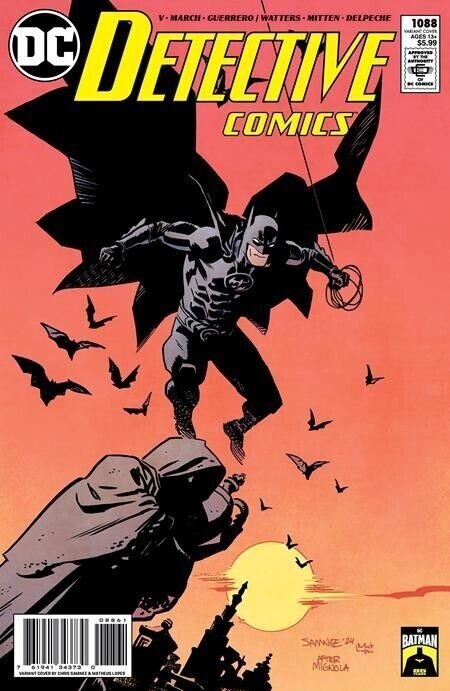 Detective Comics #1088 (DC Comics, 2016), raw comic book in NM condition — front cover