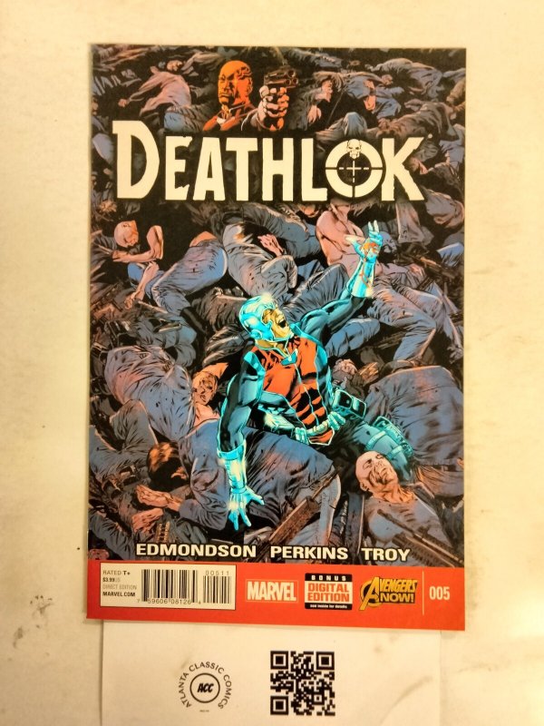 Deathlok #5 (Marvel Comics, 1991), raw comic book in NM condition — front cover