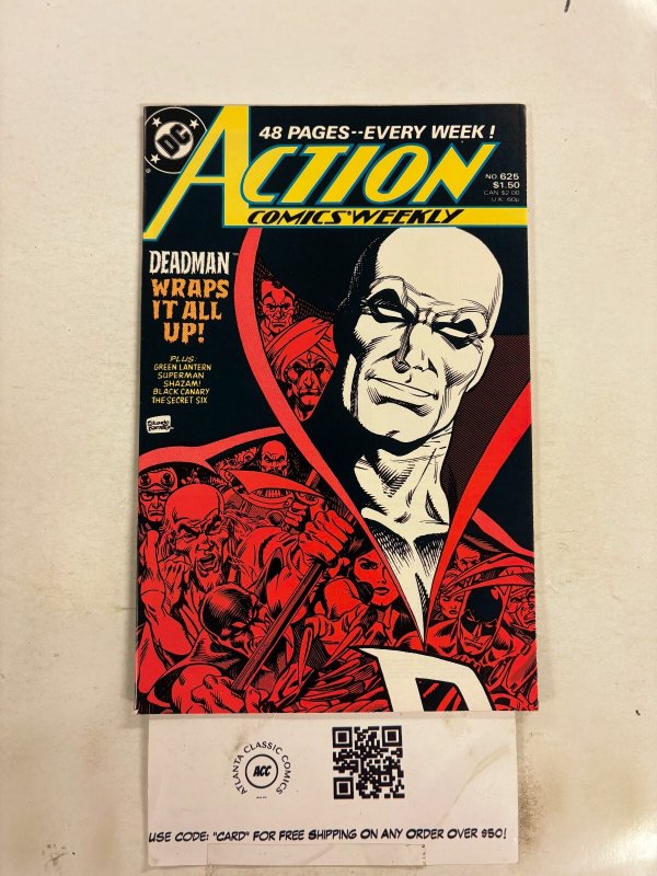 Action Comics Weekly #625 (DC Comics), raw comic book in NM condition — front cover