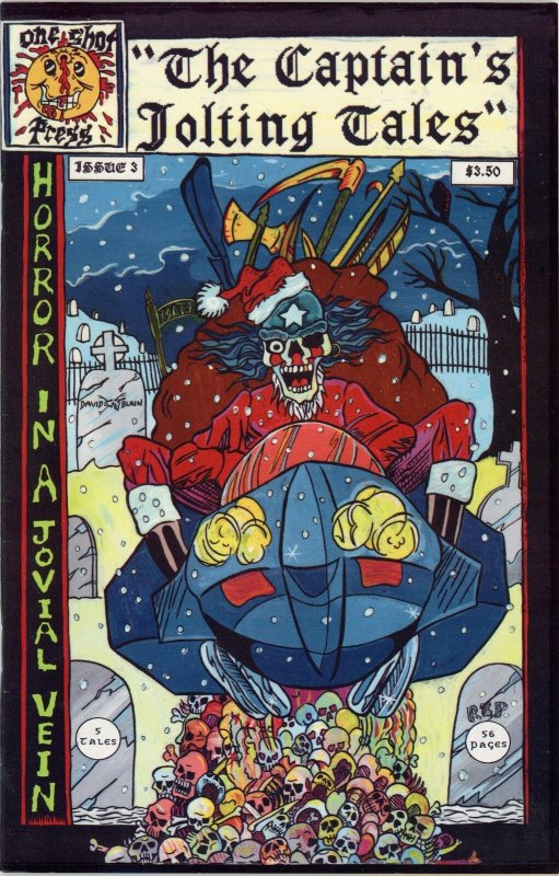 The Captain's Jolting Tales #3 (1992), raw comic book in NM condition — front cover