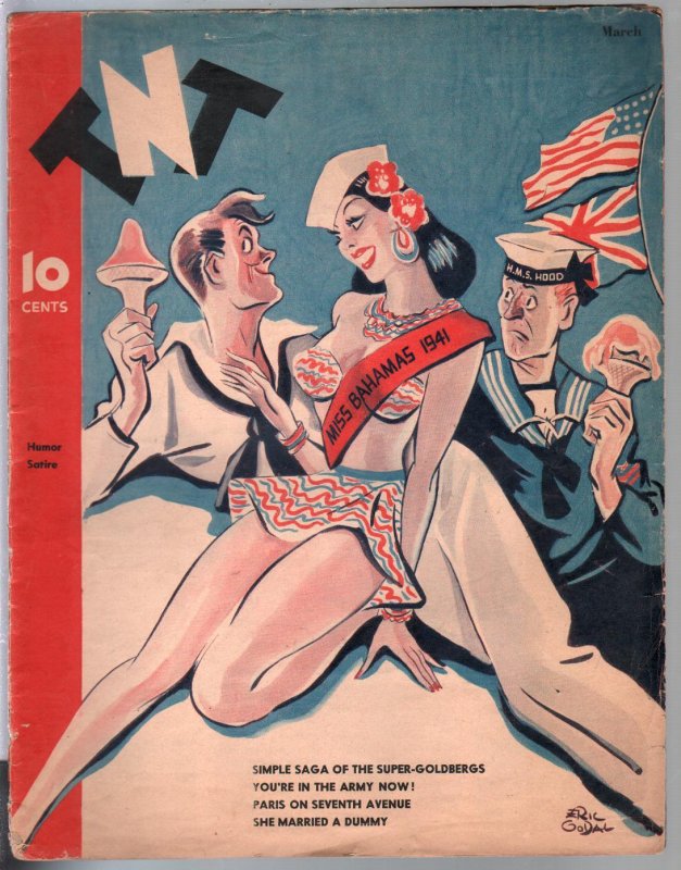 Mag: Tnt #1, raw comic book in VG condition — front cover