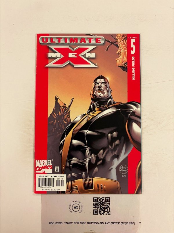 Ultimate X-Men #5 (Marvel Comics, 2001), raw comic book in NM condition — front cover