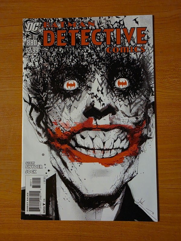 Detective Comics #880 (DC Comics, 2011), raw comic book in NM condition — front cover